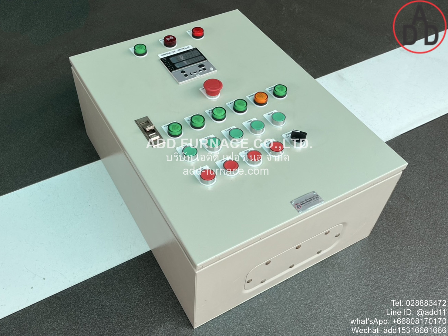 Gas Burner RAH80 Temperature Control Box Separate Out Burner Controller
 (10)